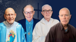 Emotiva despedida a cuatro hermanos salesianos - Abril 2024 - Juan Pablo Perón, Gian Paolo Tomasetto, Eligio Moretto, Lorenzo Piacenza
